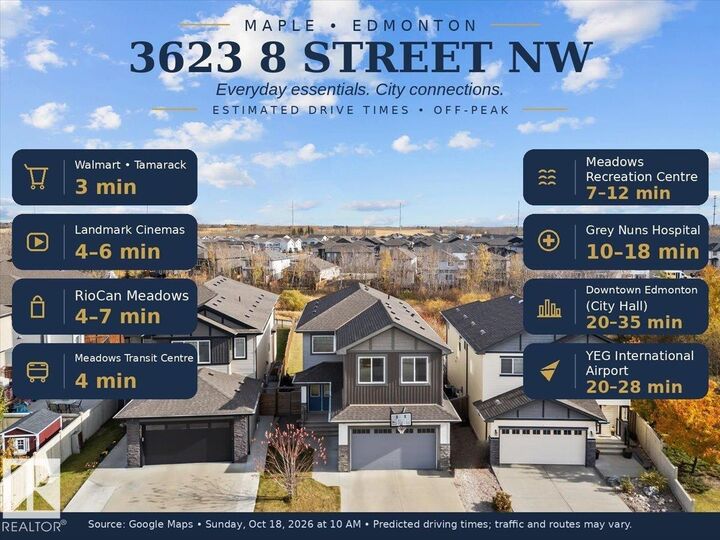 Property Photo:  3623 8 Street NW  AB T6T 1A1 