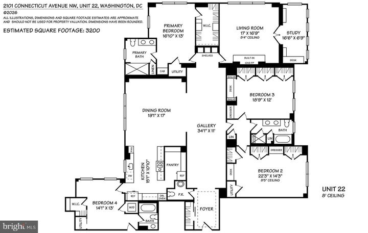 Property Photo: 2101 Connecticut Avenue NW 22 DC 20008