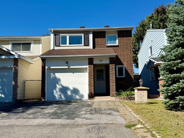 Property Photo: 43 Wessex Road ON K2J 1X2