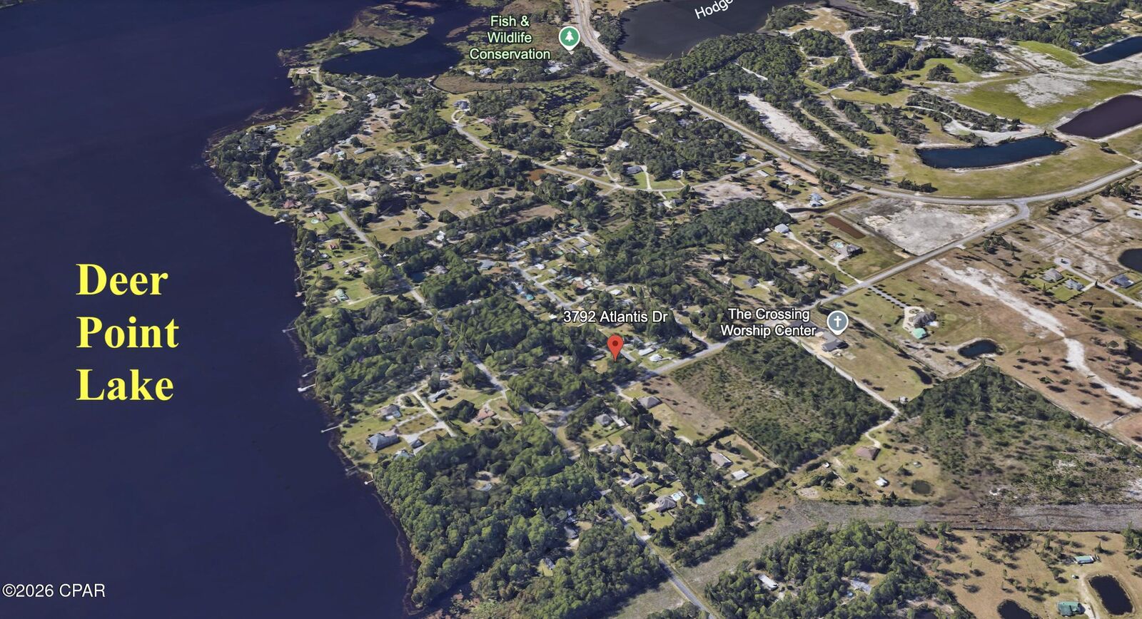 Property Photo:  3792 Atlantis Drive  FL 32409 