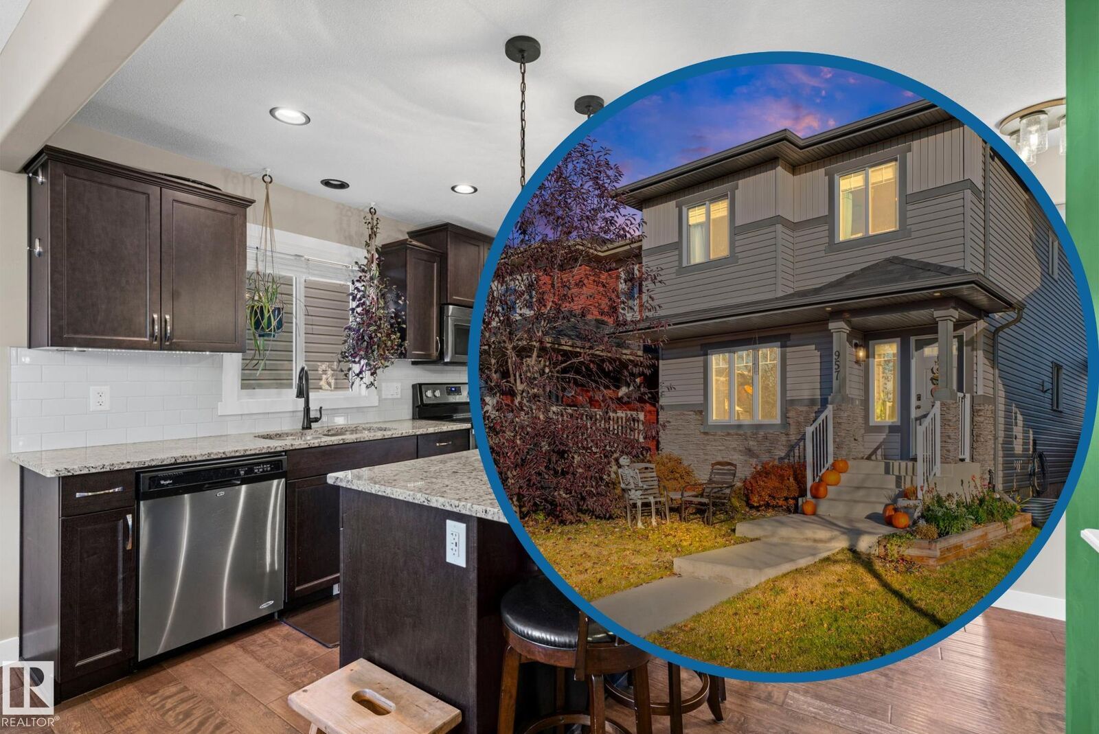 Property Photo: 957 Crystallina Nera Way NW AB T5Z 0K3