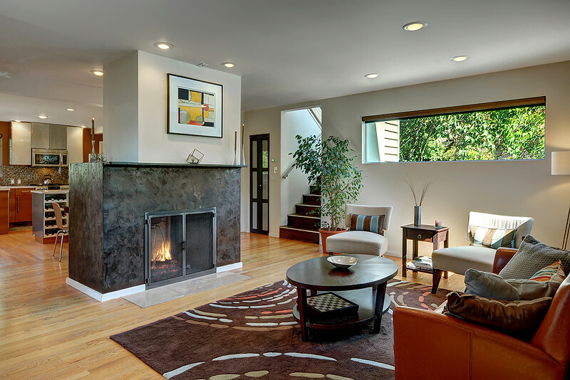 Property Photo: Living 3514 SW Thistle St WA 98126