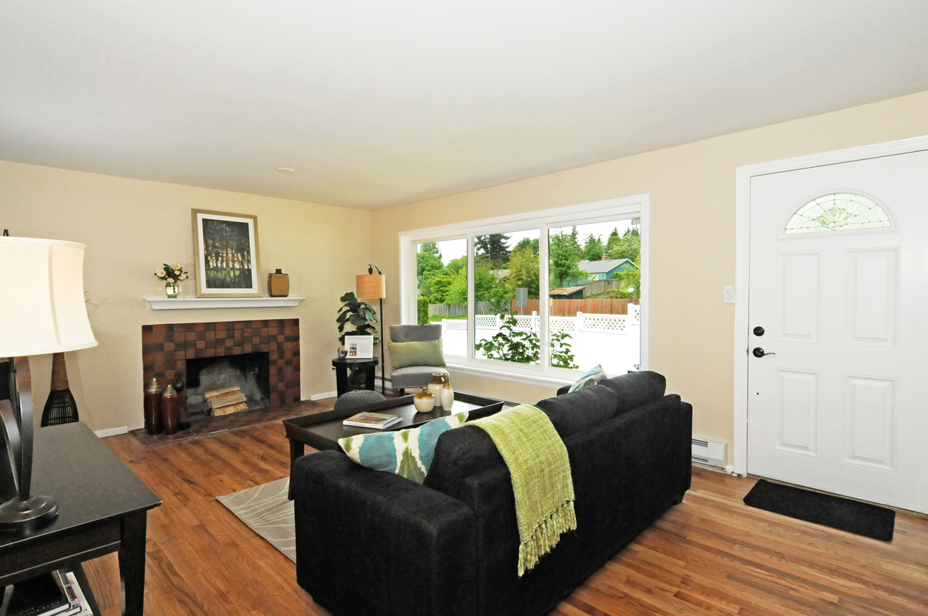 Property Photo: Living room 301 NE 155th St  WA 98155 