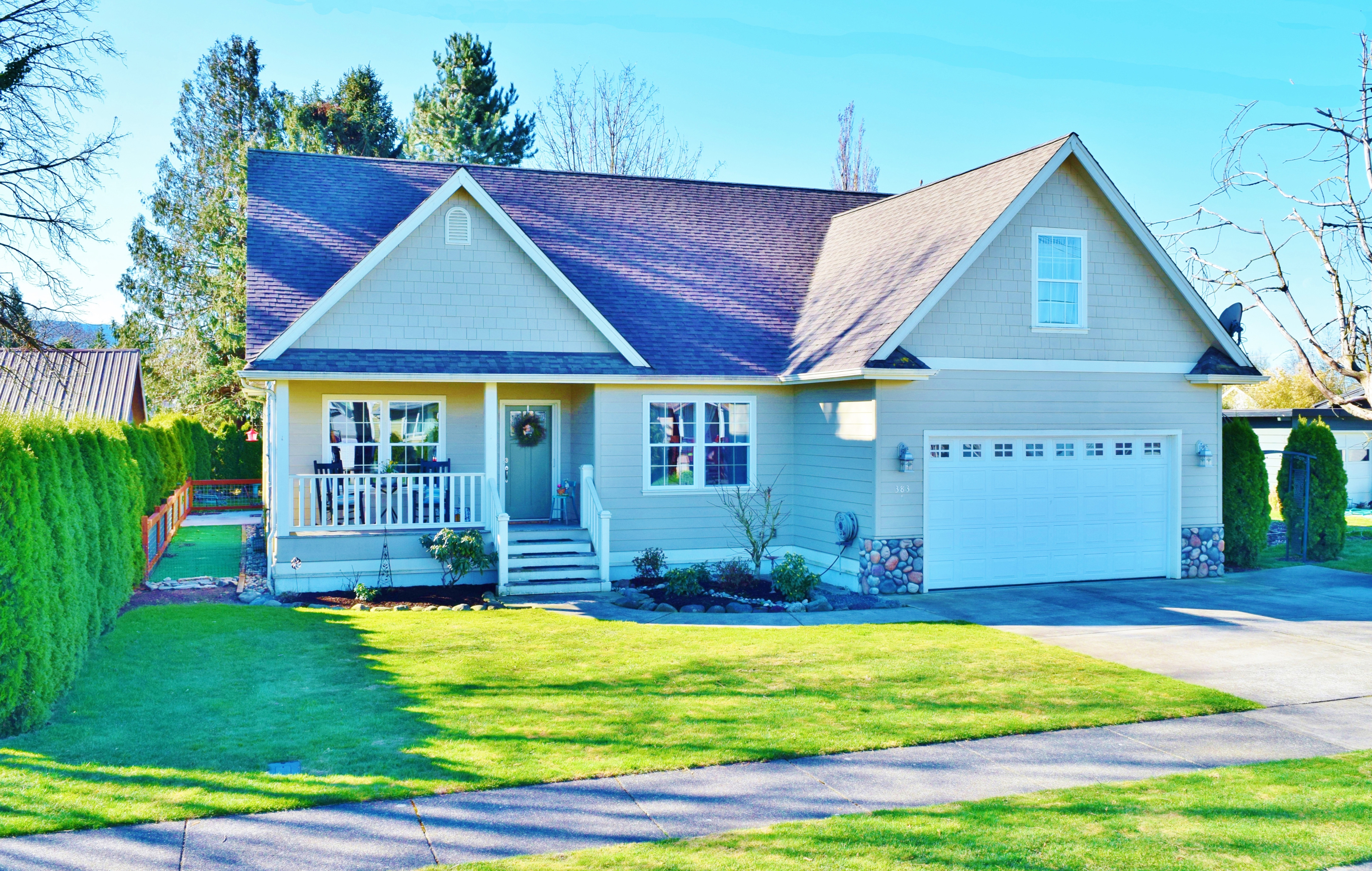 Property Photo: Exterior Views 383 Garfield St WA 98295