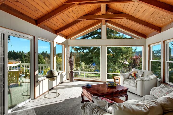 Property Photo: Family room/deck 3235 NW 56th Street WA 98107