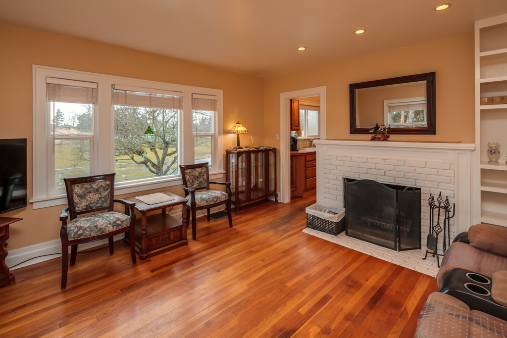Property Photo: Living room 1504 Marine Drive WA 98225