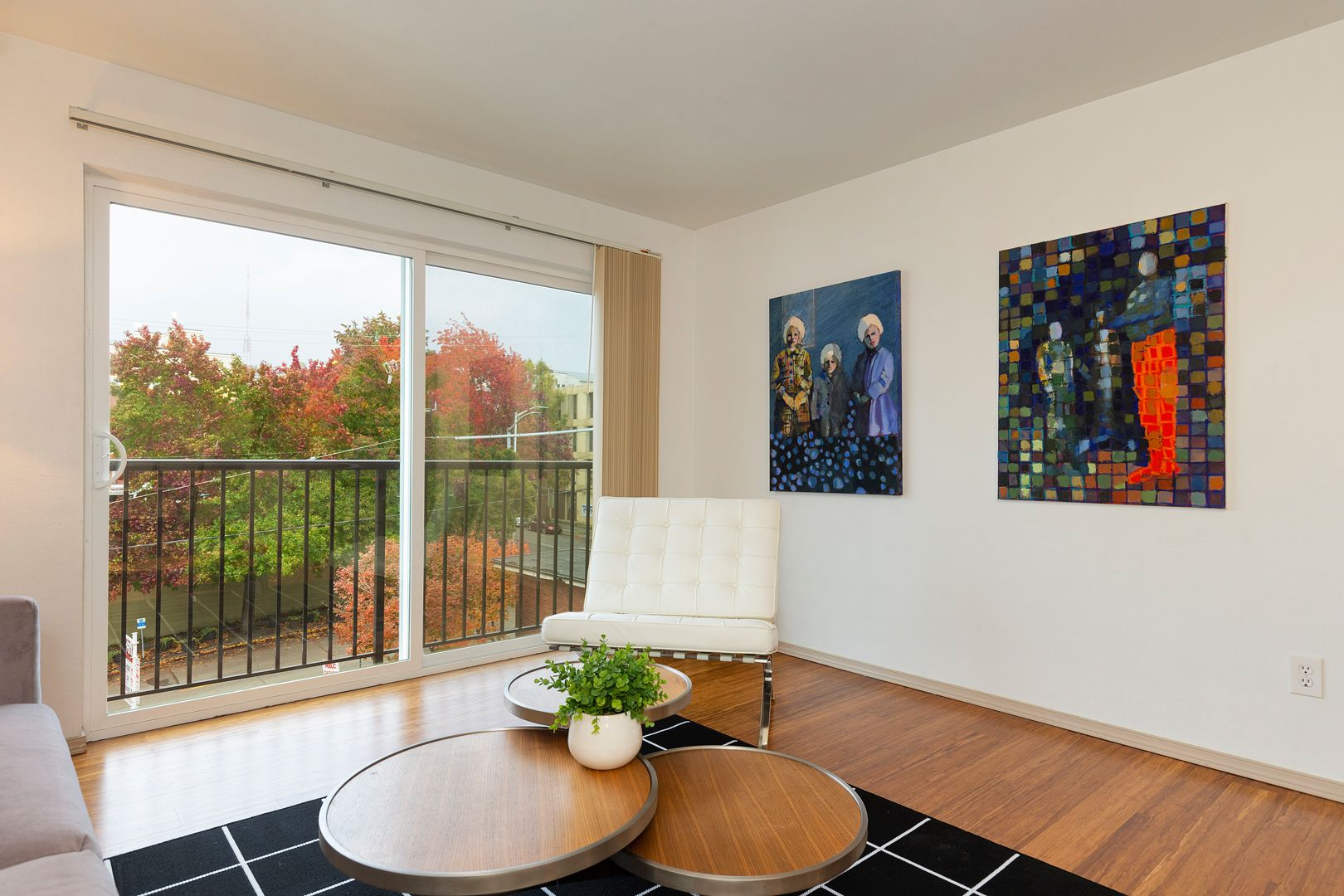 Property Photo: Living/Dining Room 323 Queen Anne Ave N 417  WA 98109 