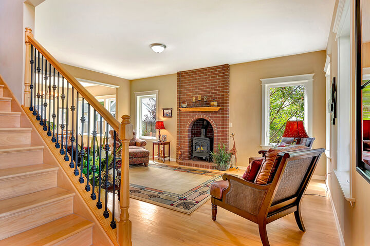 Property Photo: Foyer/living room 1612 Main St  WA 98264 
